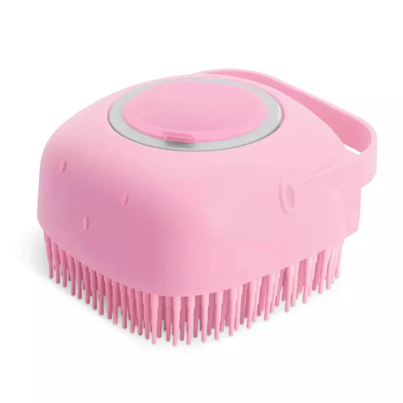 2-in-1 Pet Bath & Massage Brush β Gentle & Effective