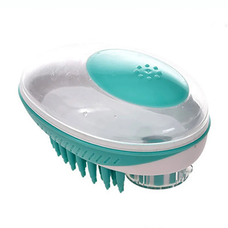 2-in-1 Pet Bath & Massage Brush β Gentle & Effective