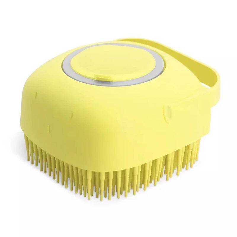 2-in-1 Pet Bath & Massage Brush β Gentle & Effective