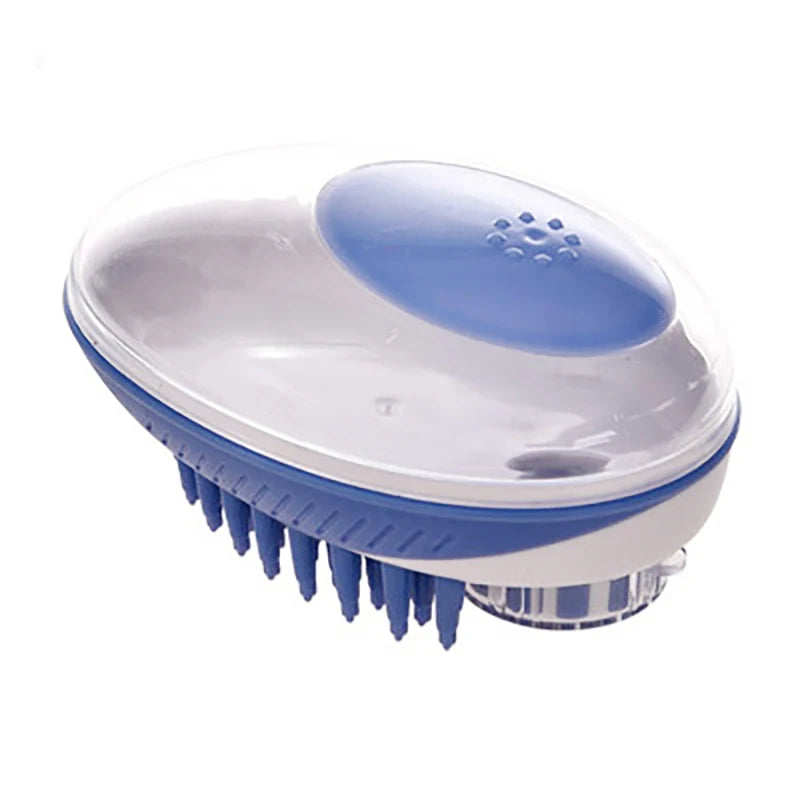 2-in-1 Pet Bath & Massage Brush β Gentle & Effective
