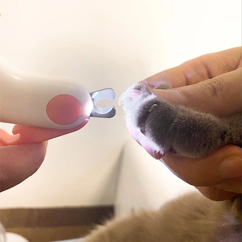 LED Pet Nail Clipper β Safe & Precise Trimming