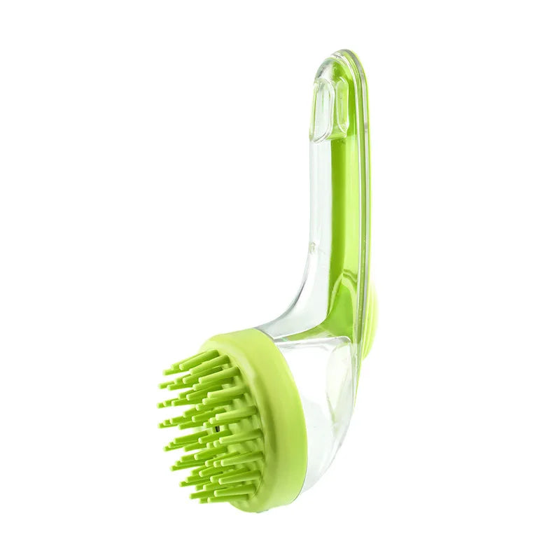 Soft Silicone Pet Brush β Bath, Groom & Massage