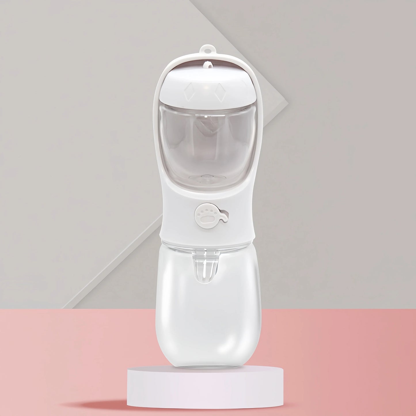 2-in-1 Pet Water Bottle & Food Container – Portable & Leak-Proof