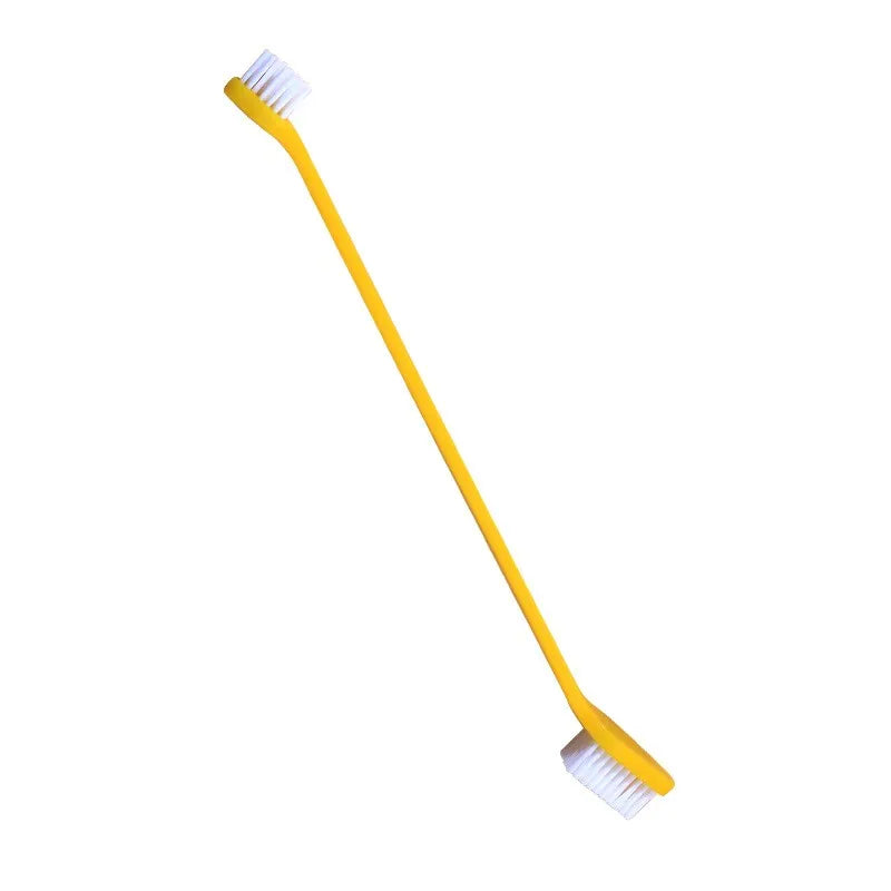π¦· 5pcs Double-Head Pet Toothbrush β Easy & Effective Oral Care!