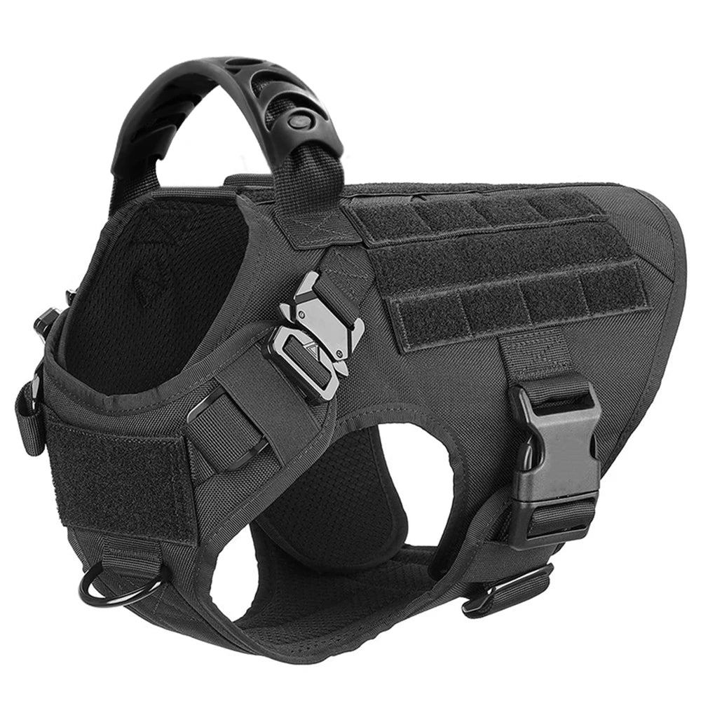 The Perfect Fit for Your German Shepherd or Malinois – Harness Set with Molle Pouches!