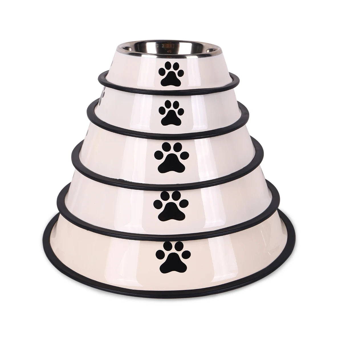 Durable Stainless Steel Pet Bowl β Anti-Fall & Easy to Clean