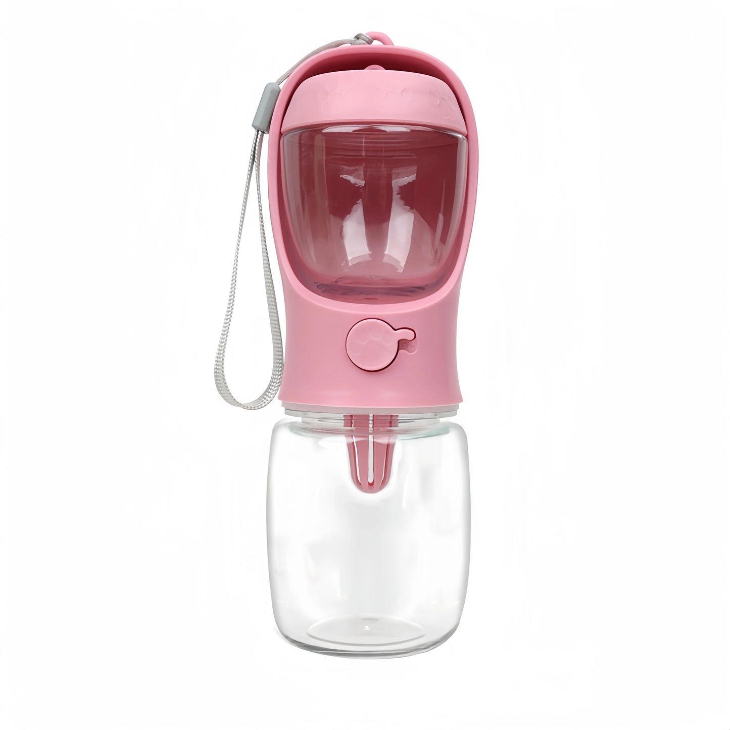 2-in-1 Pet Water Bottle & Food Container – Portable & Leak-Proof