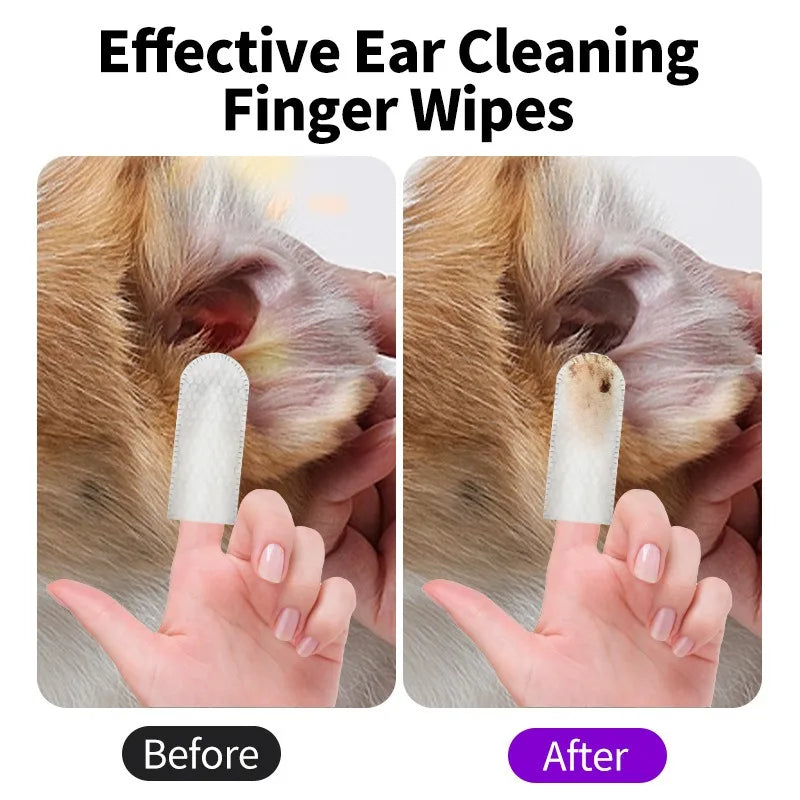 Pet Ear Cleaning Wipes β Gentle & Effective Care!