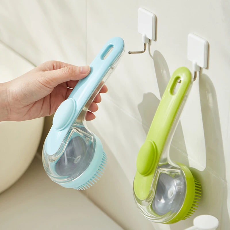 Soft Silicone Pet Brush β Bath, Groom & Massage