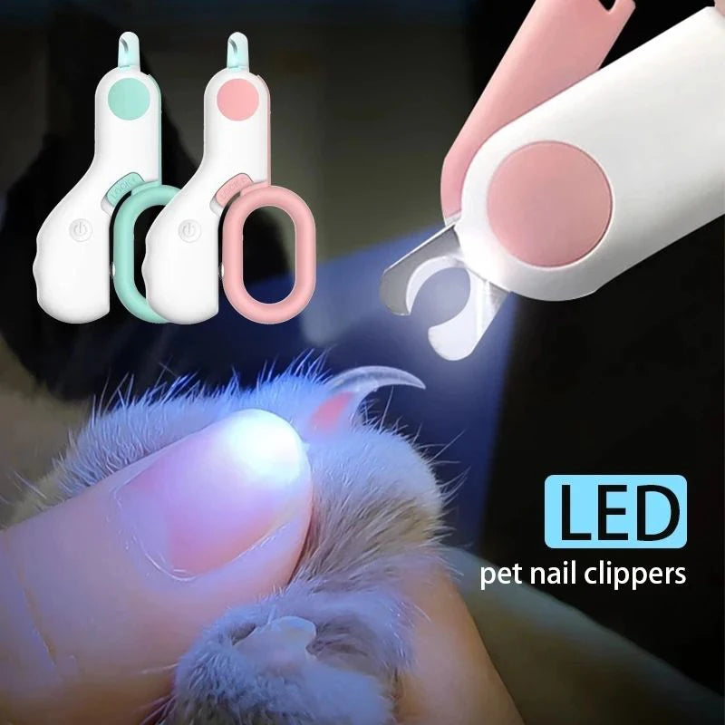 LED Pet Nail Clipper β Safe & Precise Trimming