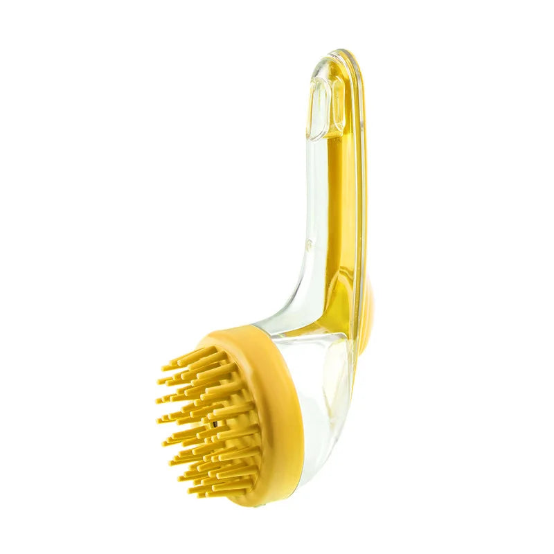 Soft Silicone Pet Brush β Bath, Groom & Massage