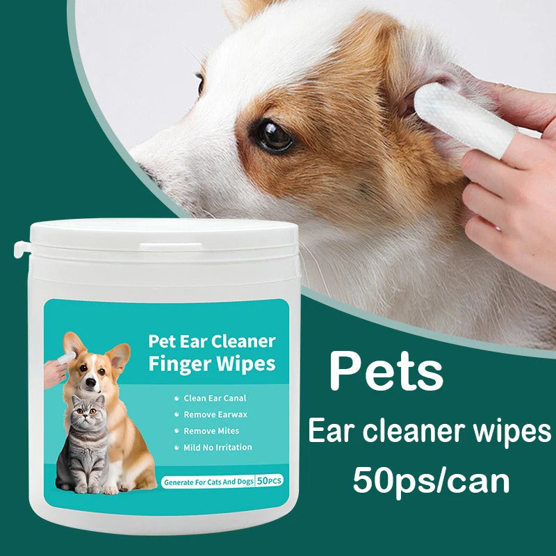 Pet Ear Cleaning Wipes β Gentle & Effective Care!