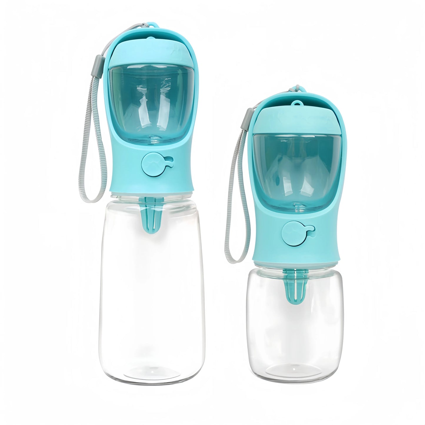 2-in-1 Pet Water Bottle & Food Container – Portable & Leak-Proof