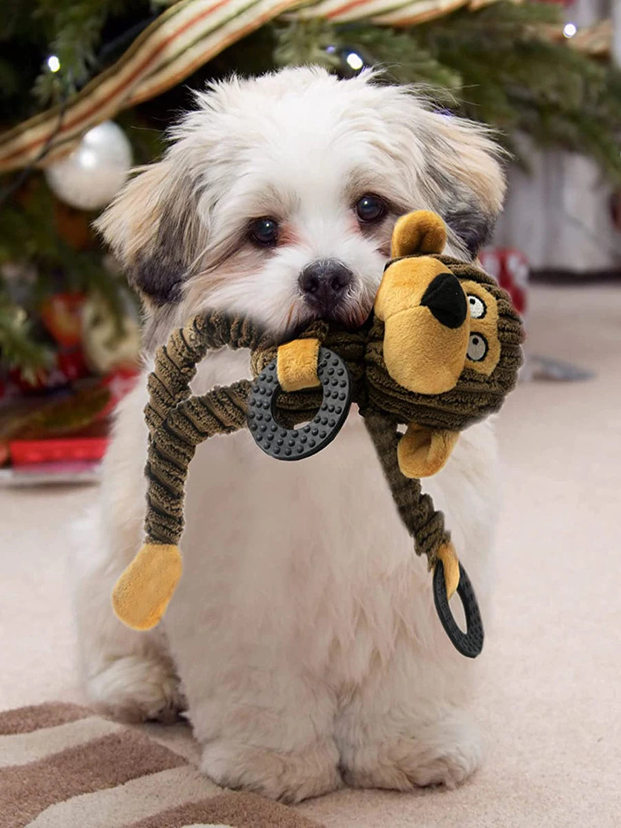 Squeaky Plush Puppy Toy β Fun, Soft & Perfect for Teething!
