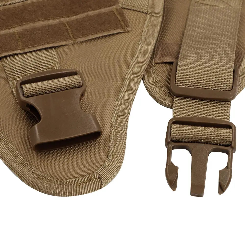 The Perfect Fit for Your German Shepherd or Malinois – Harness Set with Molle Pouches!