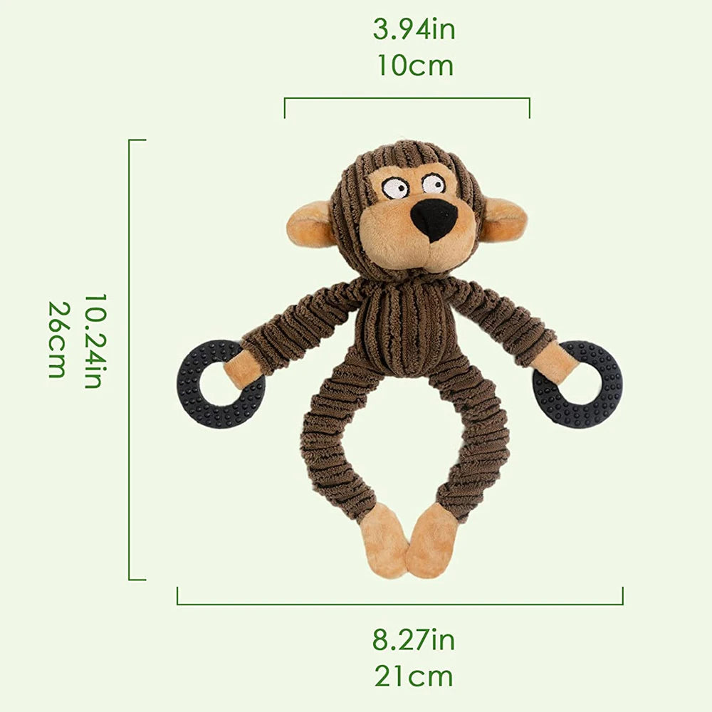 Squeaky Plush Puppy Toy β Fun, Soft & Perfect for Teething!