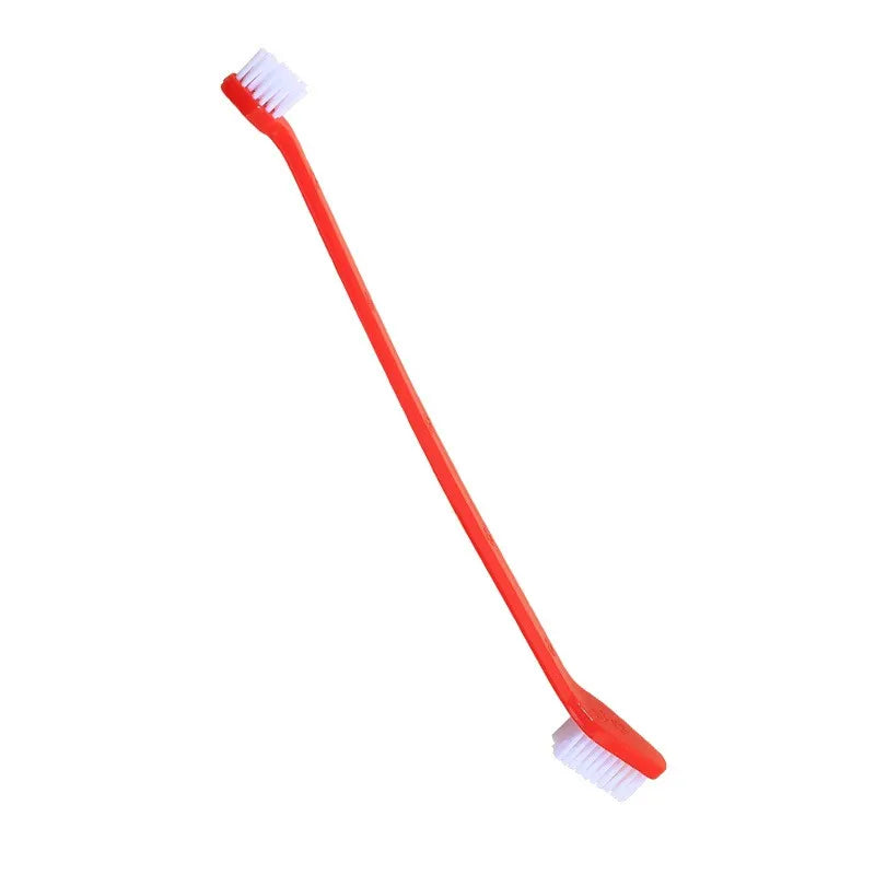 π¦· 5pcs Double-Head Pet Toothbrush β Easy & Effective Oral Care!