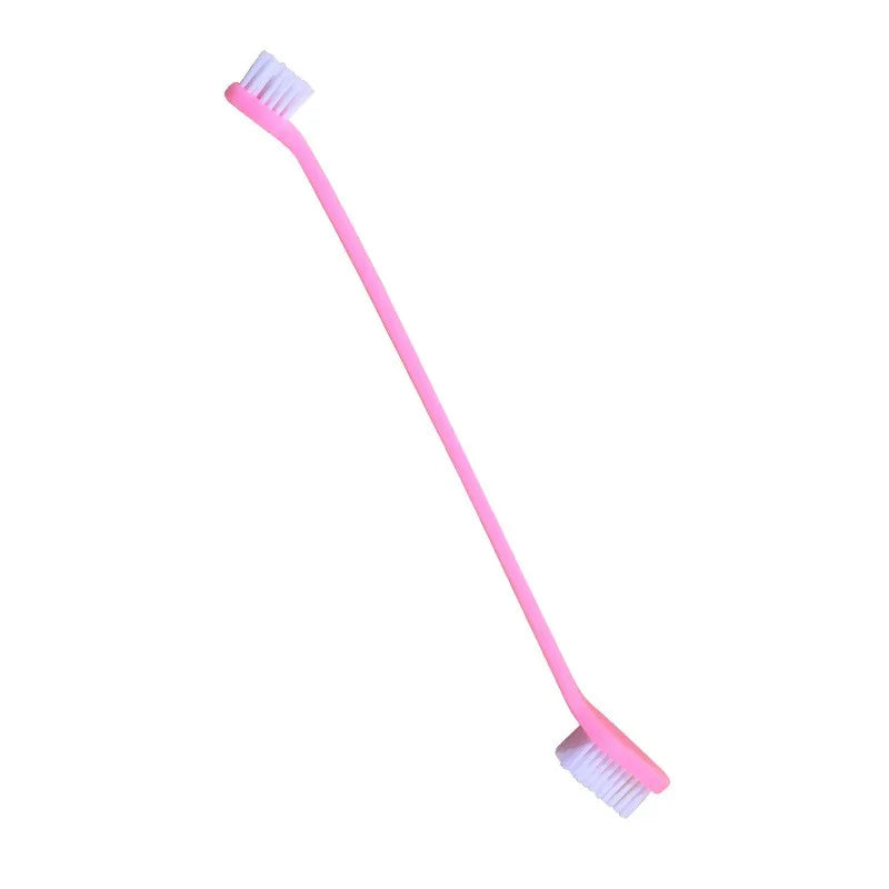 π¦· 5pcs Double-Head Pet Toothbrush β Easy & Effective Oral Care!