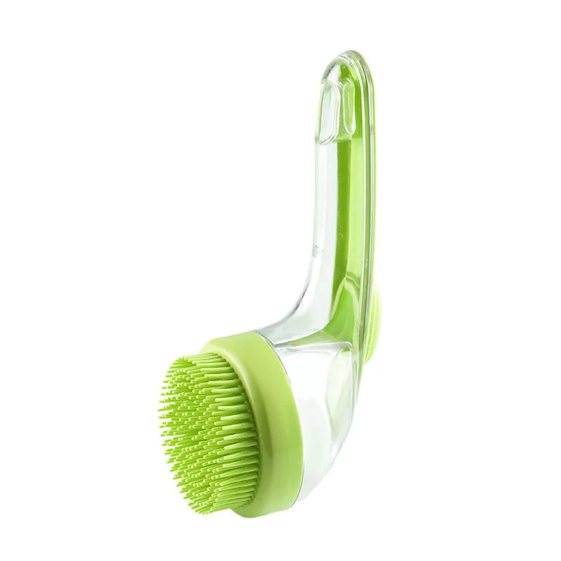 Soft Silicone Pet Brush β Bath, Groom & Massage