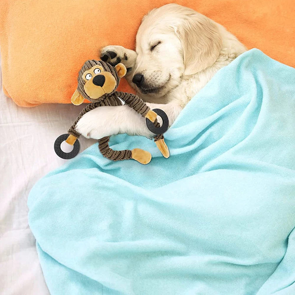 Squeaky Plush Puppy Toy β Fun, Soft & Perfect for Teething!