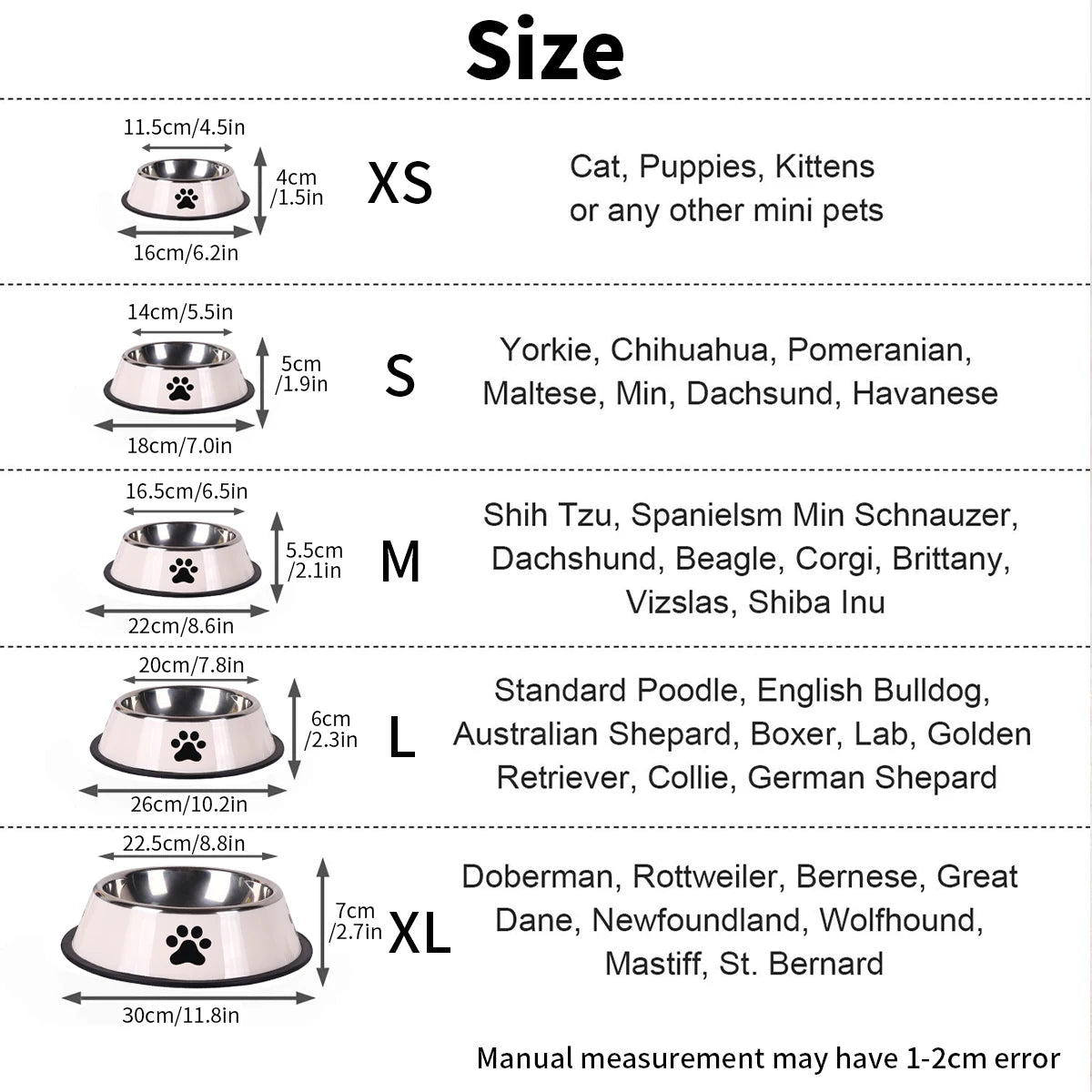 Durable Stainless Steel Pet Bowl β Anti-Fall & Easy to Clean