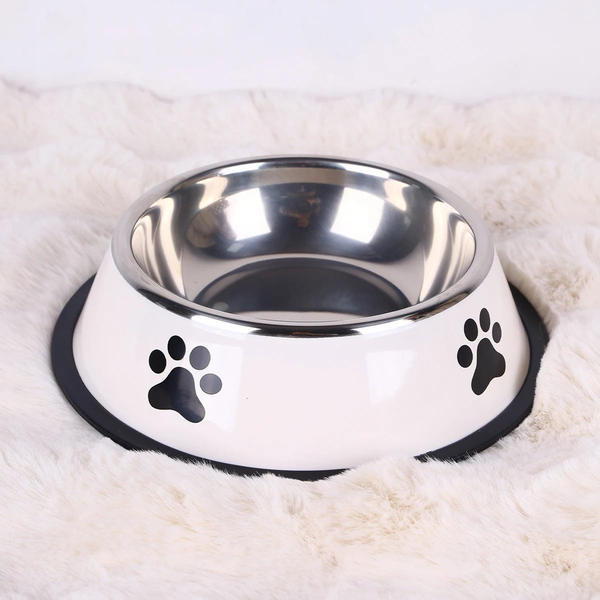 Durable Stainless Steel Pet Bowl β Anti-Fall & Easy to Clean