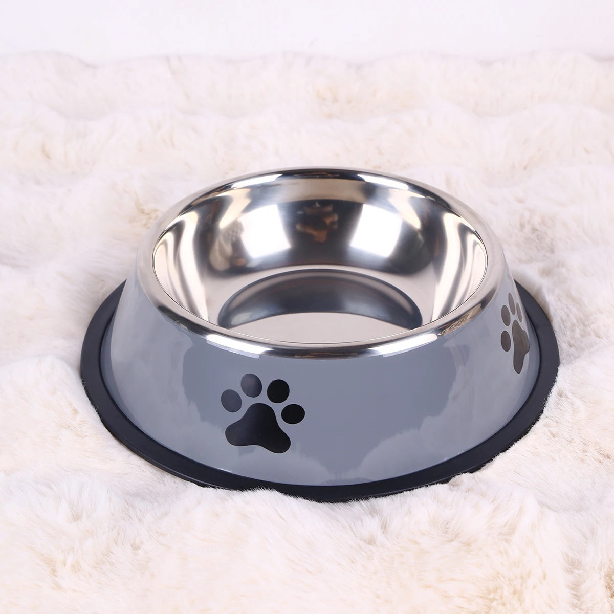 Durable Stainless Steel Pet Bowl β Anti-Fall & Easy to Clean