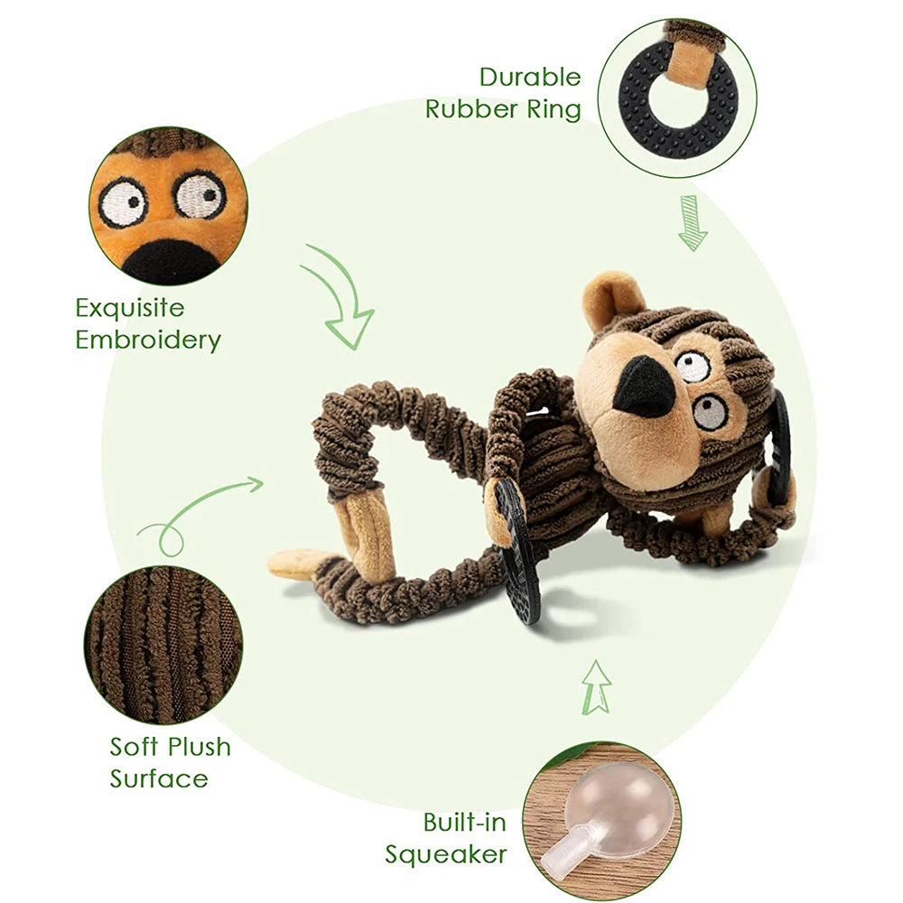 Squeaky Plush Puppy Toy β Fun, Soft & Perfect for Teething!
