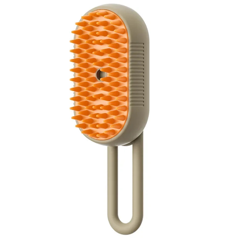3-in-1 Steamy Dog Brush ā Groom, Detangle & Massage!