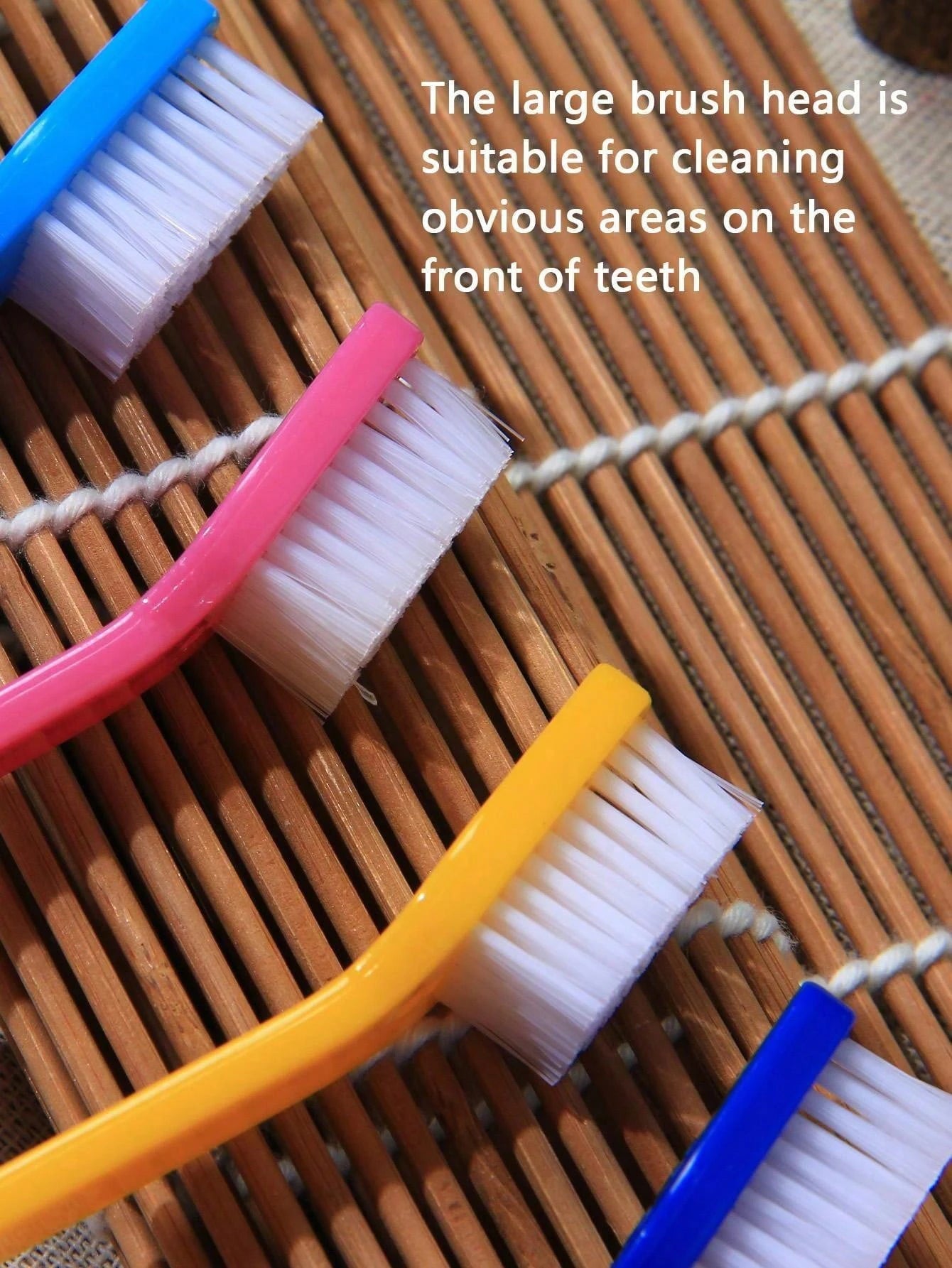 π¦· 5pcs Double-Head Pet Toothbrush β Easy & Effective Oral Care!