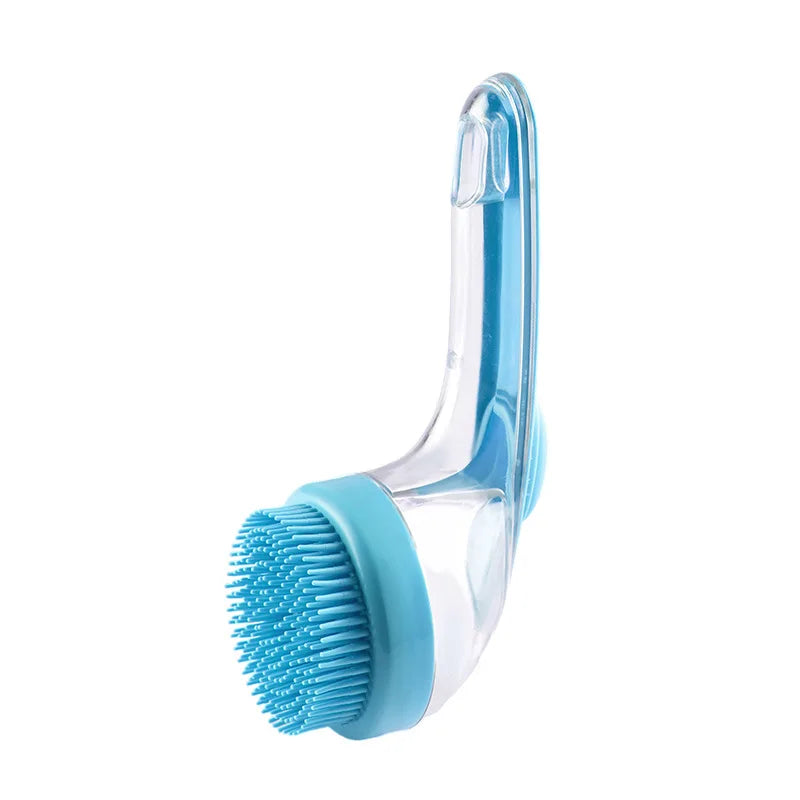 Soft Silicone Pet Brush β Bath, Groom & Massage
